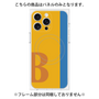 プレミアムパネル with MagSafe［ オリジナル - initial color line - B orange ］