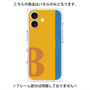 プレミアムパネル with MagSafe［ オリジナル - initial color line - B orange ］