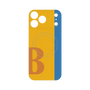 プレミアムパネル with MagSafe［ オリジナル - initial color line - B orange ］