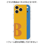 プレミアムパネル with MagSafe［ オリジナル - initial color line - B orange ］