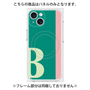 プレミアムパネル with MagSafe［ オリジナル - initial color line - B green ］