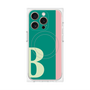 プレミアムパネル with MagSafe［ オリジナル - initial color line - B green ］