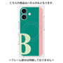 プレミアムパネル with MagSafe［ オリジナル - initial color line - B green ］