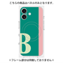 プレミアムパネル with MagSafe［ オリジナル - initial color line - B green ］