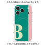 プレミアムパネル with MagSafe［ オリジナル - initial color line - B green ］