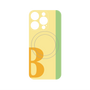 プレミアムパネル with MagSafe［ オリジナル - initial color line - B yellow ］