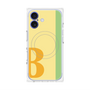 プレミアムパネル with MagSafe［ オリジナル - initial color line - B yellow ］