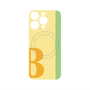 プレミアムパネル with MagSafe［ オリジナル - initial color line - B yellow ］