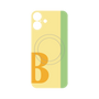 プレミアムパネル with MagSafe［ オリジナル - initial color line - B yellow ］