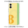 プレミアムパネル with MagSafe［ オリジナル - initial color line - B yellow ］