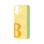 プレミアムパネル with MagSafe［ オリジナル - initial color line - B yellow ］