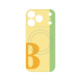 プレミアムパネル with MagSafe［ オリジナル - initial color line - B yellow ］