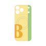 プレミアムパネル with MagSafe［ オリジナル - initial color line - B yellow ］