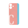プレミアムパネル with MagSafe［ オリジナル - initial color line - C pink ］