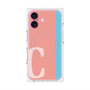 プレミアムパネル with MagSafe［ オリジナル - initial color line - C pink ］