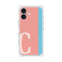 プレミアムパネル with MagSafe［ オリジナル - initial color line - C pink ］