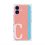 プレミアムパネル with MagSafe［ オリジナル - initial color line - C pink ］