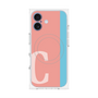 プレミアムパネル with MagSafe［ オリジナル - initial color line - C pink ］
