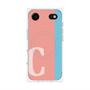 プレミアムパネル with MagSafe［ オリジナル - initial color line - C pink ］