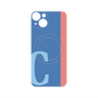 プレミアムパネル with MagSafe［ オリジナル - initial color line - C blue ］