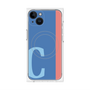 プレミアムパネル with MagSafe［ オリジナル - initial color line - C blue ］