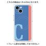 プレミアムパネル with MagSafe［ オリジナル - initial color line - C blue ］