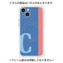プレミアムパネル with MagSafe［ オリジナル - initial color line - C blue ］