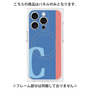 プレミアムパネル with MagSafe［ オリジナル - initial color line - C blue ］