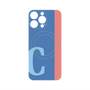 プレミアムパネル with MagSafe［ オリジナル - initial color line - C blue ］