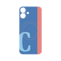 プレミアムパネル with MagSafe［ オリジナル - initial color line - C blue ］