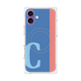 プレミアムパネル with MagSafe［ オリジナル - initial color line - C blue ］
