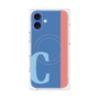 プレミアムパネル with MagSafe［ オリジナル - initial color line - C blue ］
