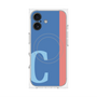 プレミアムパネル with MagSafe［ オリジナル - initial color line - C blue ］