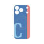 プレミアムパネル with MagSafe［ オリジナル - initial color line - C blue ］