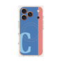 プレミアムパネル with MagSafe［ オリジナル - initial color line - C blue ］
