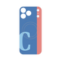 プレミアムパネル with MagSafe［ オリジナル - initial color line - C blue ］