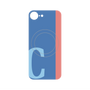 プレミアムパネル with MagSafe［ オリジナル - initial color line - C blue ］