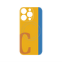 プレミアムパネル with MagSafe［ オリジナル - initial color line - C orange ］