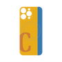 プレミアムパネル with MagSafe［ オリジナル - initial color line - C orange ］