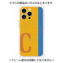 プレミアムパネル with MagSafe［ オリジナル - initial color line - C orange ］