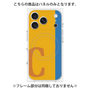 プレミアムパネル with MagSafe［ オリジナル - initial color line - C orange ］