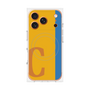 プレミアムパネル with MagSafe［ オリジナル - initial color line - C orange ］