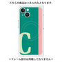 プレミアムパネル with MagSafe［ オリジナル - initial color line - C green ］