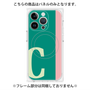 プレミアムパネル with MagSafe［ オリジナル - initial color line - C green ］