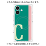 プレミアムパネル with MagSafe［ オリジナル - initial color line - C green ］