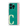プレミアムパネル with MagSafe［ オリジナル - initial color line - C green ］