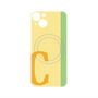 プレミアムパネル with MagSafe［ オリジナル - initial color line - C yellow ］