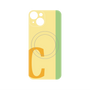 プレミアムパネル with MagSafe［ オリジナル - initial color line - C yellow ］