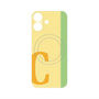 プレミアムパネル with MagSafe［ オリジナル - initial color line - C yellow ］