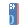 プレミアムパネル with MagSafe［ オリジナル - initial color line - D blue ］